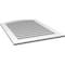 Ekena Millwork Arch Top Surface Mount PVC Gable Vent: Non-Functional, w/ 3-1/2"W x 1"P Standard Frame, 30"W x 38"H GVPAR30X3801SN - alternate 5